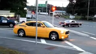 dodge charger daytona burnout take off