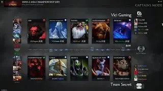 Dota2 Asia Championship 2015 Secret vs VG Game Highlights