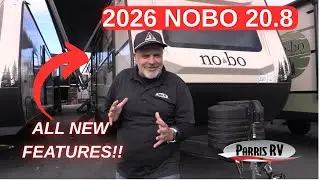 BEAST MODE Suspension & NEW FEATURES | 2026 No Boundaries NOBO 20.8 | Parris RV Walkthrough