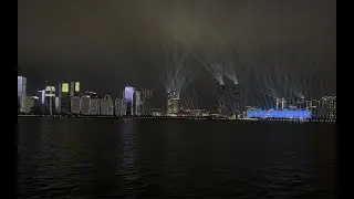 【4K】杭州亚运会开幕式现场实体烟花秀落空，无数摄影大佬从期盼到失望