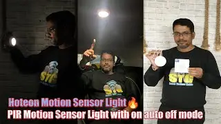 Hoteon Motion Sensor Light🔥🔥 | PIR Motion Sensor Light with on auto off mode