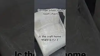 German silver living room chair #germansilverchair #weddingchairgermansilver