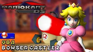 Mario Kart DS - 50cc - Peach - Mushmellow - GBA Bowser Castle 2 | Ep. 2711