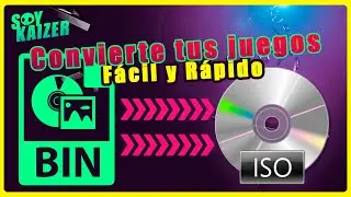 Como Convertir un archivo BIN a ISO f&aacute;cil para tu PS2