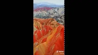 Danxia Landform Geological Park in China