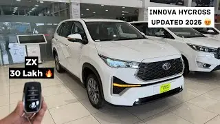 innova Crysta kardo Cancel 😂!! New Innova Hycross ZX Updated 2025 ❤️ #toyota #innovahycross