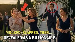 A Simple Woman Was Called ‘Pathetic’ and Slapped by a Wedding Guest — She Didn’t Know She Was a