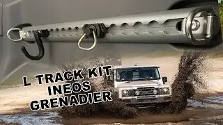 Ineos Grenadier Rear Cargo Wall L Track Kit