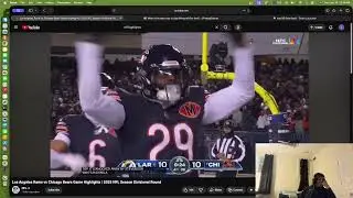 Carolina Panthers fan react to browns and rams divisional game 2026