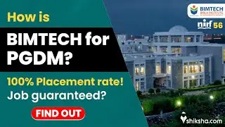 Birla Institute of Management Technology (BIMTECH) Review