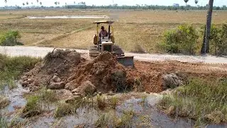 Incredible Perfectly The Project Create a fill Land Delete the Field work with Dozer Moving Soil