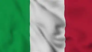 Italy Flag Animation Full Screen | Italy Flag Waving Animation - 4K Green Screen Flag  #ItalyFlag