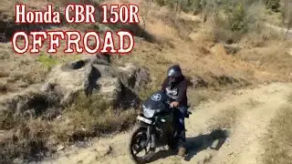 Honda CBR 150R Offroading