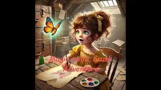 Magic paint brush Adventure| cartoon| bed time story