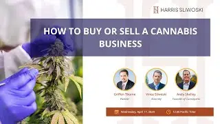 How to Buy and Sell A Cannabis Business