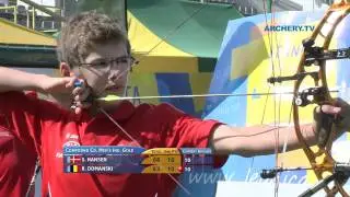 Stephan Hansen v Renaud Domanski – compound cadet men gold | World Archery Youth Championships 2011