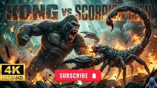 King Kong vs Scorpion Man & Giant Scorpions | Skull Island Under Attack