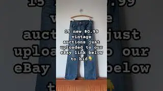 lots of good stuff uploaded this week #vintageclothing #vintage #vintagelevis #truevintage #ebay