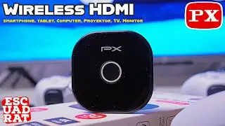 Wireless HDMI Receiver Audio Video Display Mirroring PX WFD-4K 5G