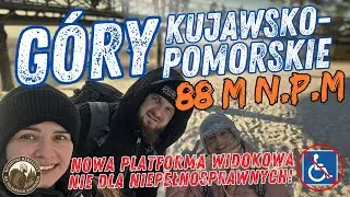 VLOG: Odkryłem Góry Łosiowe w Kujawsko Pomorskim! 88m n.p.m. Platforma widokowa i szlak Rydygiera.