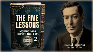 ♫📖 Five Lessons. 2: Assumptions Harden Into Fact | Original Audiobook Neville Goddard Unfiltered