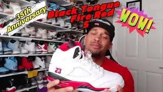 Jordan 5 Fire Red, Грязная работа!!!!!!