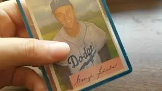 1954 Bowman George Shuba