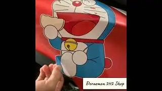 DORAEMON MOTORBIKE DESIGN - Tự tay d&aacute;n xe Doraemon  | Doraemon 2112 Shop
