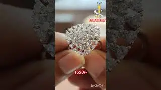 925 Silver Ring 💍 | Fancy Silver Ring for Ladies | Price & Designs by SJ_Gold