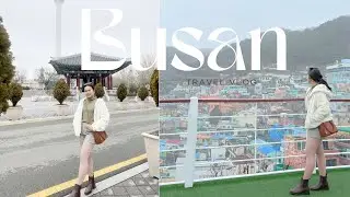 SOLO TRIP TO BUSAN, SOUTH KOREA (Gamcheon Cultural Village, Busan Tower & Yongdusan Park)