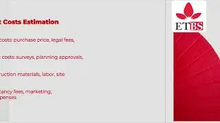 Land Acquisition and Site Evaluation Module 7  Land Valuation and Financial Feasibility Analysis