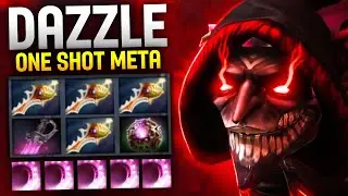 x4 Divine Rapier Dazzle Comeback 31 Kills 2 Hours Match | Dota 2 Gameplay