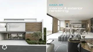 🏡TUTORIAL: RENDER INTERIOR Y EXTERIOR