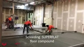 SmartLift SUPERFLAT flooring system