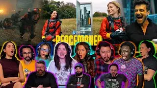 DCU Fans React To HARCOURT & ARGUS EXPLORE DIMENSIONS MONTAGE | Peacemaker S2 Ep 8 Reaction Mashup 