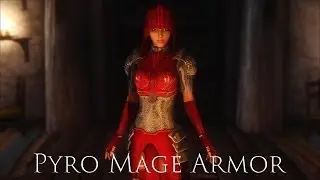 TES V - Skyrim Mods: Pyro Mage Armor by NewerMind43