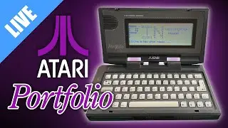 Repairing an Atari Portfolio [LIVE]