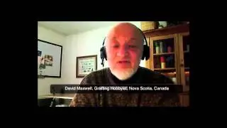 David Maxwell: A portrait of a fruit tree grafting hobbyist