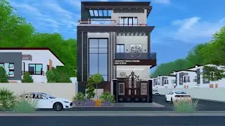 5 Marla Modern House Design in Pakistan | 5 Marla Corner House Design 