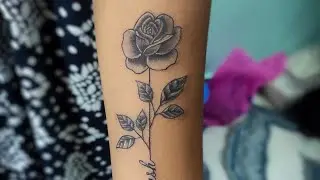 Rose Tatttoo || Women For Arm Tattoos || Smart Ink Tattoo Studio