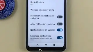 How to enable/disable Notification dot on app icon on Xiaomi Redmi A1 Android 12