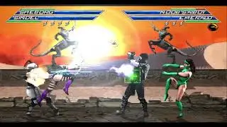 Sheborg and Sindel vs Noob Saibot and Emerald Mortal Kombat New Era Tournament
