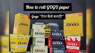 How to roll GOGO Paper | GOGO पेपर कैसे बनाये😉✨#jonnybaba