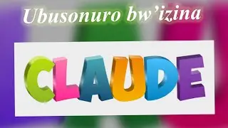 UBUSOBANURO BW'IZINA Claude/Jean Claude umuhungu wigenga!❤️😍💫 Menya byose bibaranga✨