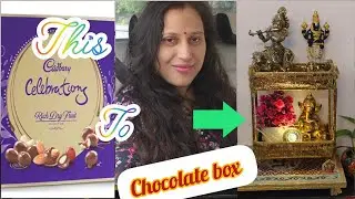 Festival decoration from  chocolate box  /craft ideas #bestoutofwaste #trending #new @kalyaniscraft 