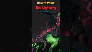 Dynamic Red Lightning Effects! #shorts #aos #warhammer #hobby #warhammer40k #painting  #warhammerart