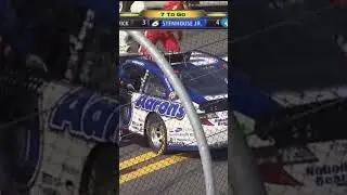 michael waltrip crash 2012 duel 1 onboard