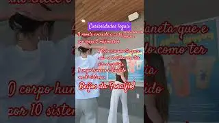 Curiosidades legais para vcs kiridinhos da Flora