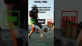 Football Geography Trivia - New England Patriots #shorts #nfl