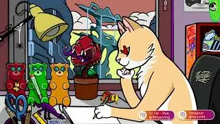 Vibing Radio - Writing Cat | Chilling music , hip hop, relax , lofi | beats to relax/chill/relax/